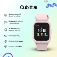 Reloj Inteligente Junior Rosa - Cubitt