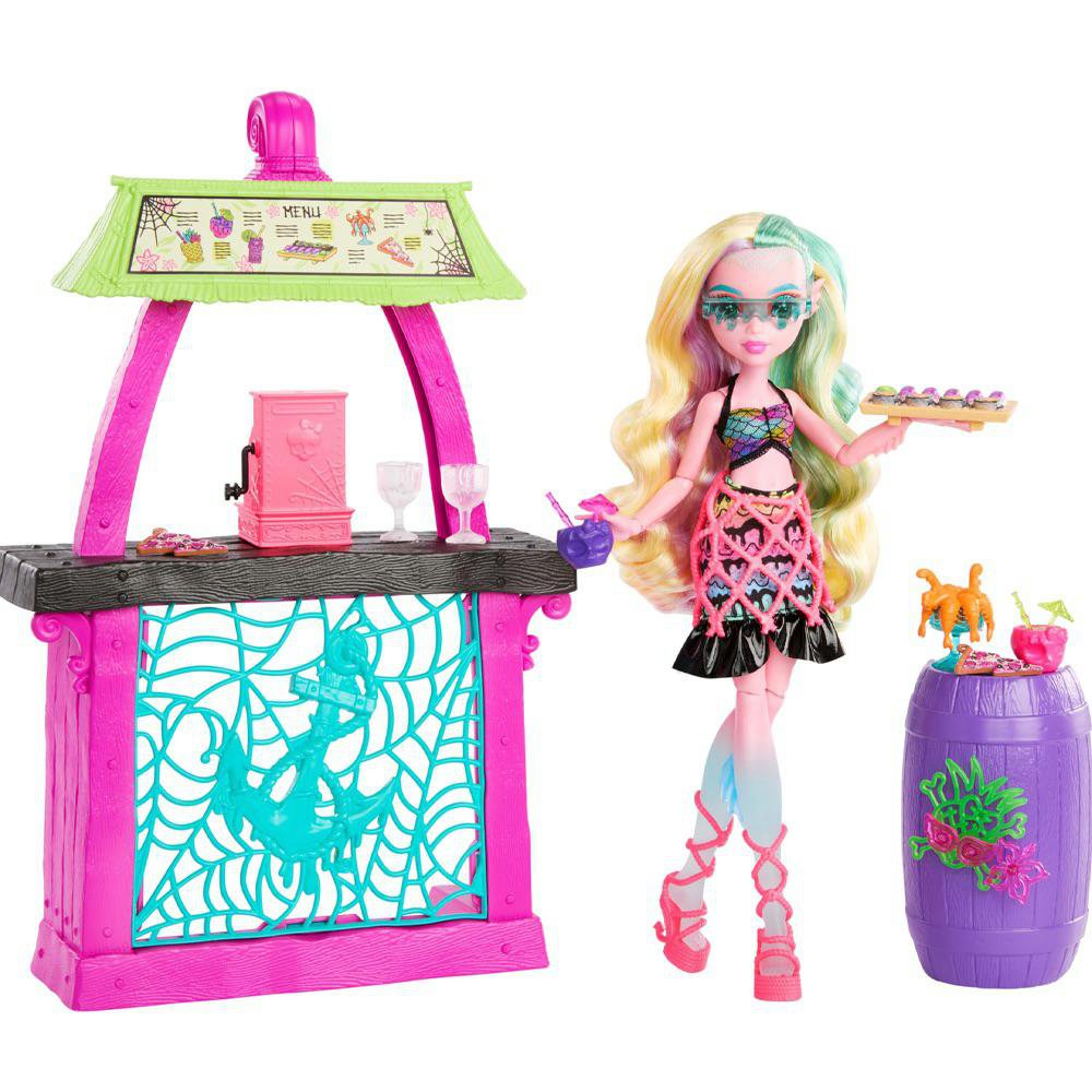 Muñeca Monster High Lagoona Blue Isla del Terror Bocadillos Monstruosos 4+ Años Muñeca Mon…
