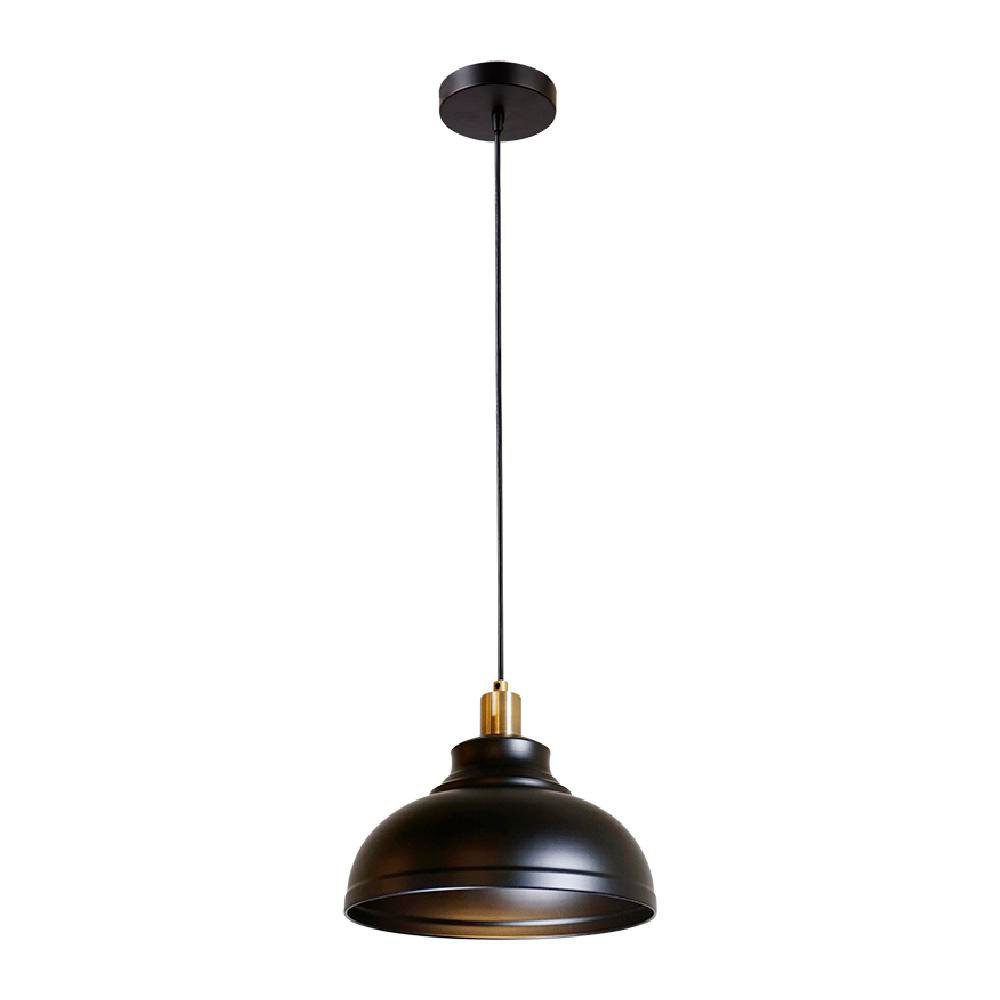 Lámpara Colgante Eirene 1 Luz Negro