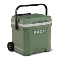 Hielera Verde con Rodos Latitude 15.14 L - Igloo