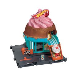 Pista Hot Wheels City Heladería