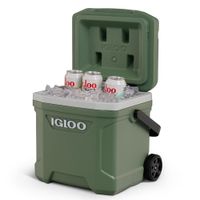 Hielera Verde con Rodos Latitude 15.14 L - Igloo