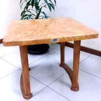 Mesa Plástica Estilo Madera Sándalo