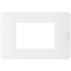 Placa 3 Módulos Matix Go Blanco