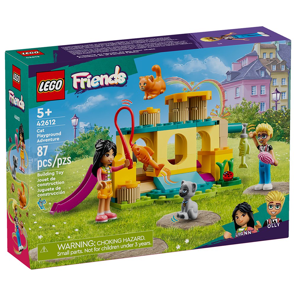 LEGO Friends Aventura en el Parque de Gatos #42612 de 87 Piezas