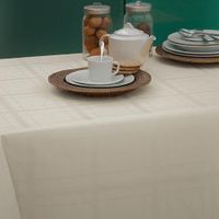 Mantel Resinado Blanco 220X220 Cm - Atenas