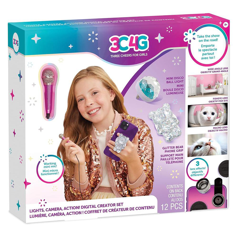 Set Creador de Contenido con Accesorios para Celular de 12 Piezas para 8+ Años Cámara Digi…