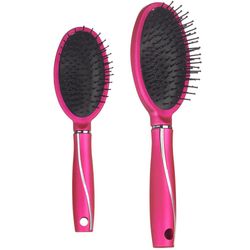 Peine para Cabello con Cerdas de Silicona Fuscia