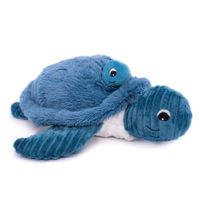 Peluche Mamá y Bebé Tortuga Azul - Les Ptipotos