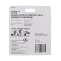 Protectores Circulares Autoadhesivos Fieltro Beige 12 Unidades - Ace