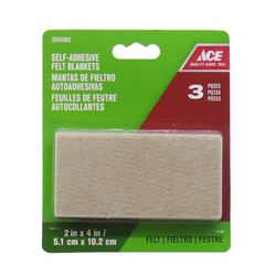 Protector Autoadhesivo de Fieltro 2 X 4 Plg 3 Unidades - Ace