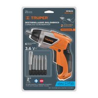 Destornillador Inalámbrico Multiposición 3.5 V de 2 Plg - Truper