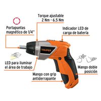 Destornillador Inalámbrico Multiposición 3.5 V de 2 Plg - Truper
