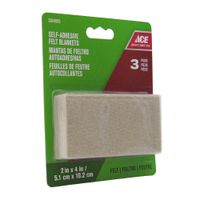 Protector Autoadhesivo de Fieltro 2 X 4 Plg 3 Unidades - Ace