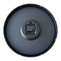 Reloj de Pared con Marco Color Madera Estilo Minimalista