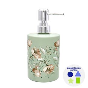 Dispensador de Jabón Flores Colores Surtidos