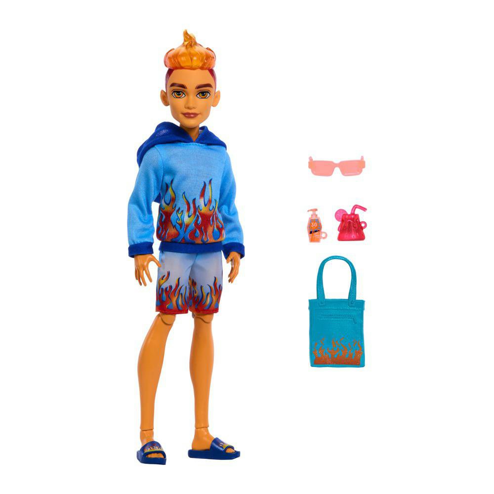 Muñeco Monster High Heath Burns Isla del Terror con Accesorios 4+ Años Muñeco Monster High…