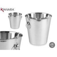 Hielera de Acero Inoxidable de 26 Cm