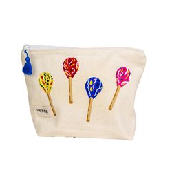 Cosmetiquera Con Diseño De Plantas