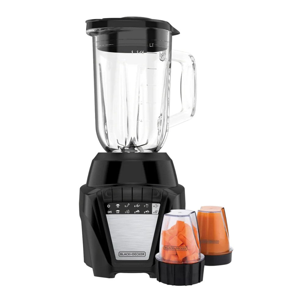 Licuadora Ice Crush de 1.25 L 700 W con Accesorios Color Negro Licuadora Ice Crush Jarra d…