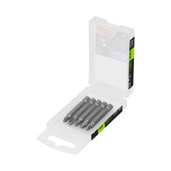 Set De 5 Puntas Pozidriv 2 Plg - Truper