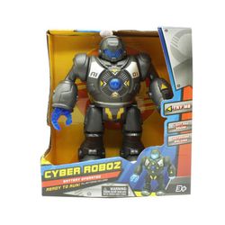Juguete-de-Robot-Cyber-con-Luz-y-Sonido-Gris-9-Plg
