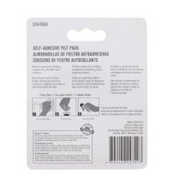 Protectores Cuadrados Fieltro Café 3/4 Plg 12 Unidades - Ace