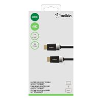 Cable HDMI para 4K Negro 2m