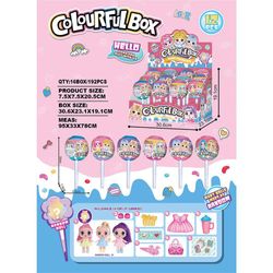 Dulces Sorpresa Colorful Box Diseños Surtidos
