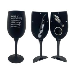 Accesorios para Vino en Forma de Botella 3 Pzas 9x9x23.5 Cm