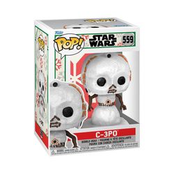Figura Funko Pop! C-3PO Edición Navideña 9 Cm