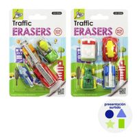 Set de Borradores Vehículos Diseños Surtidos