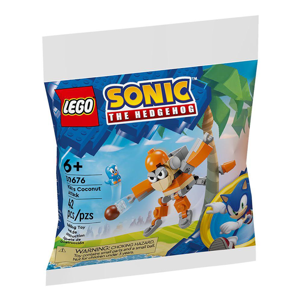 LEGO Sonic the Hedgehog Kiki y el Ataque de los Cocos #30676 de 42 Piezas LEGO Sonic the H…