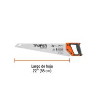 Serrucho Rapid 22 Plg , 7 Dientes por Pulgada, Mango Comfort Grip