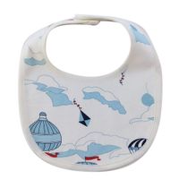 Pijama y Babero Estampado Globo Aerostático - Varias Tallas