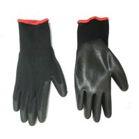 Guantes de Uso General de Poliuretano Negro Talla S