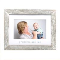 Marco de Fotos Abuela y Yo Acabado Madera Blanca