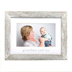Marco de Fotos Abuela y Yo Acabado Madera Blanca