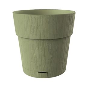 Maceta de Plástico Pianeta Verde Oliva 7.49 X 7.49 Plg