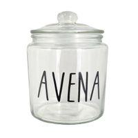 Frasco para Avena con Tapa 900 Ml