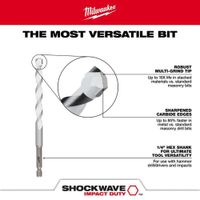 Broca Multiusos 5/32x6 Plg - Milwaukee Electric