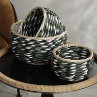 Set de 3 Canastas 25x25x14.5 Cm