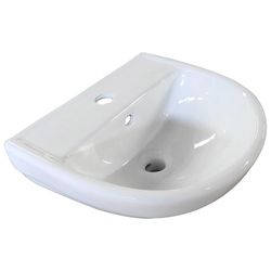 Lavamanos sin Pedestal Color Blanco
