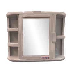 Mueble Plástico para Baño con Espejo Cocoa