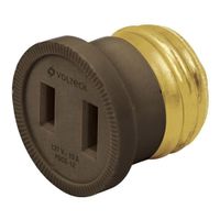 Adaptador Socket E27 De Contacto - Volteck