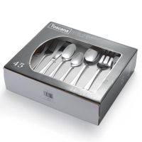 Set De Cubiertos Acero Inoxidable 45 Pzas - Toscana