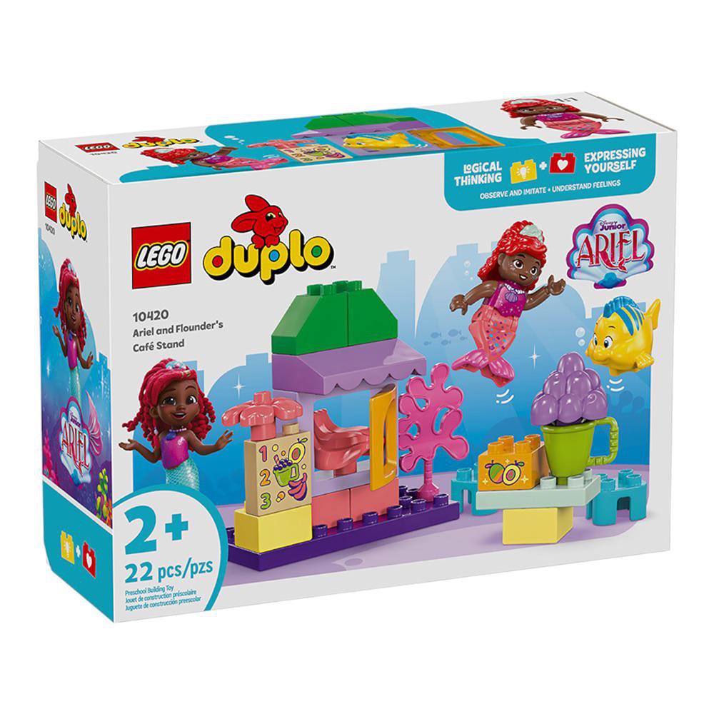LEGO DUPLO Cafetería de Ariel y Flounder #10420 de 22 Piezas
