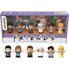 Set de 6 Figuras Coleccionables Serie de TV Friends