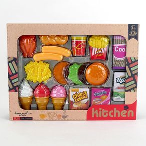 Set de Comida Rápida para Niños