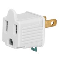 Espiga Color Blanco De 3 A 2 - Volteck